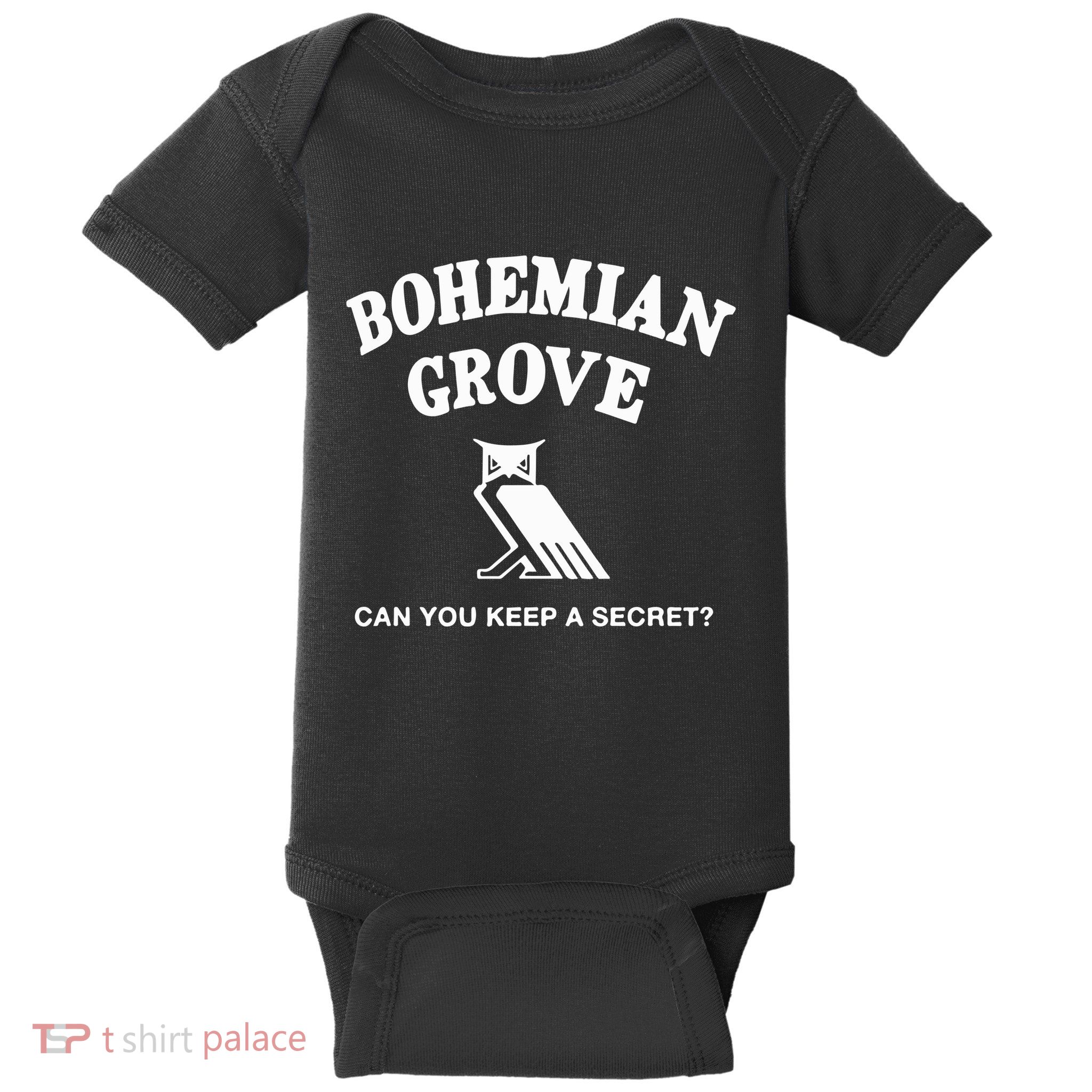 Bohemian Grove Can You Keep A Secret Baby Bodysuit