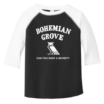 Bohemian Grove Can You Keep A Secret Toddler Fine Jersey T-Shirt