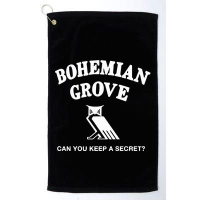 Bohemian Grove Can You Keep A Secret Golf Towel