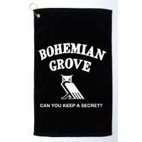 Bohemian Grove Can You Keep A Secret Golf Towel
