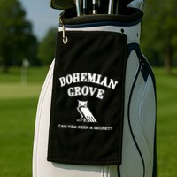 Bohemian Grove Can You Keep A Secret Golf Towel