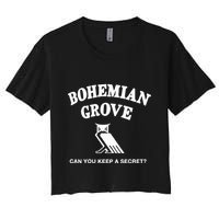 Bohemian Grove Can You Keep A Secret Crop Top