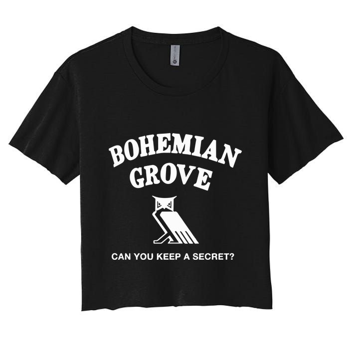 Bohemian Grove Can You Keep A Secret Crop Top