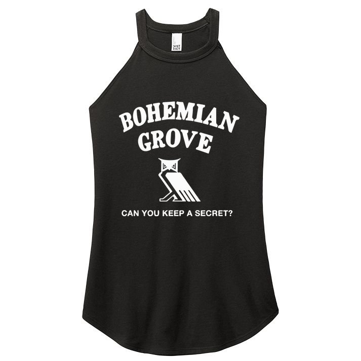 Bohemian Grove Can You Keep A Secret Women's Perfect Tri Rocker Tank