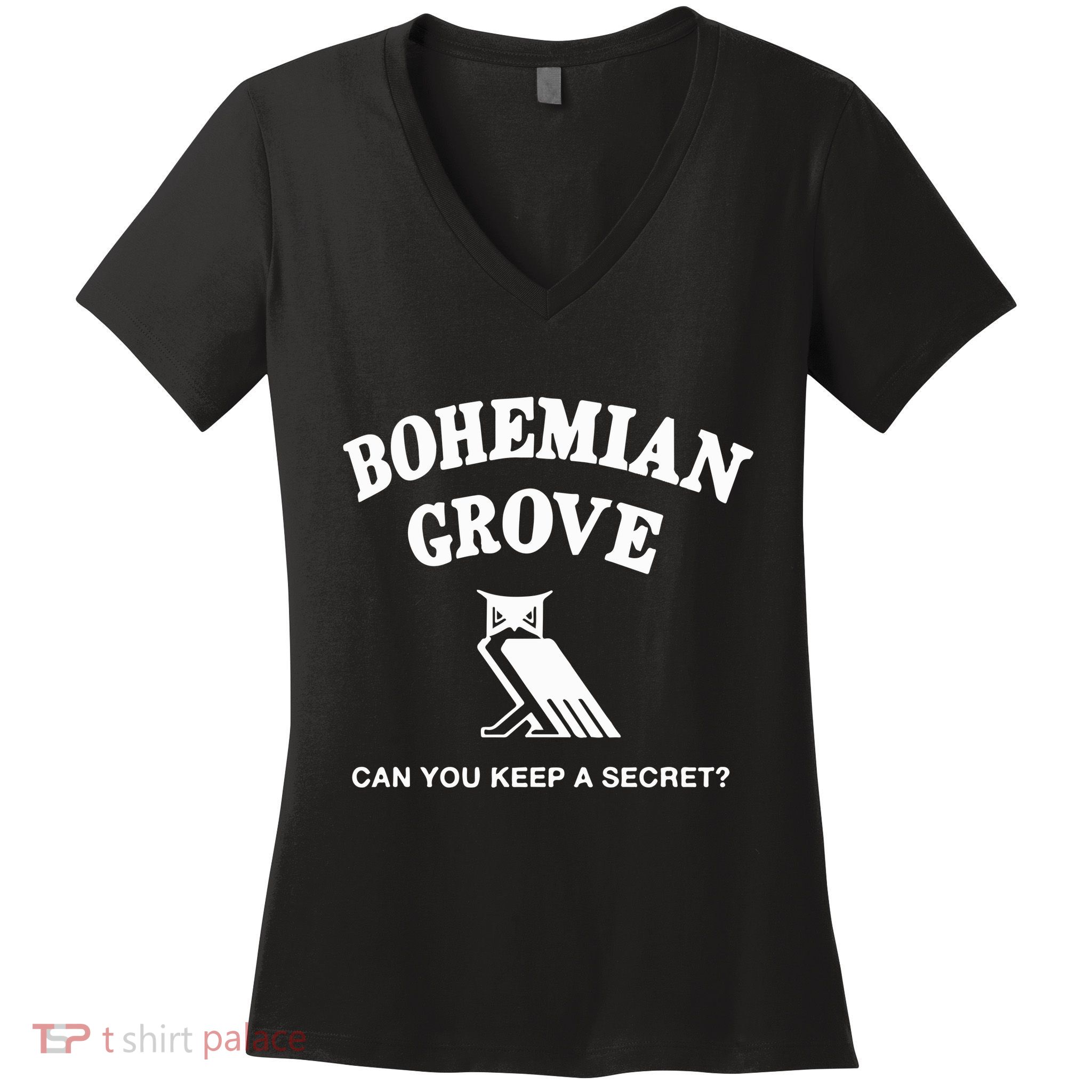 Bohemian Grove Can You Keep A Secret Women's V-Neck T-Shirt