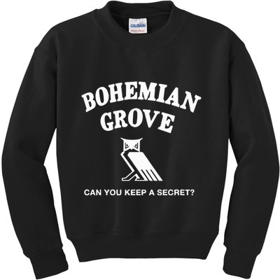 Bohemian Grove Can You Keep A Secret Kids Sweatshirt