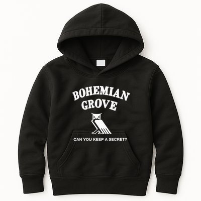 Bohemian Grove Can You Keep A Secret Kids Hoodie