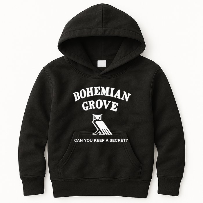 Bohemian Grove Can You Keep A Secret Kids Hoodie