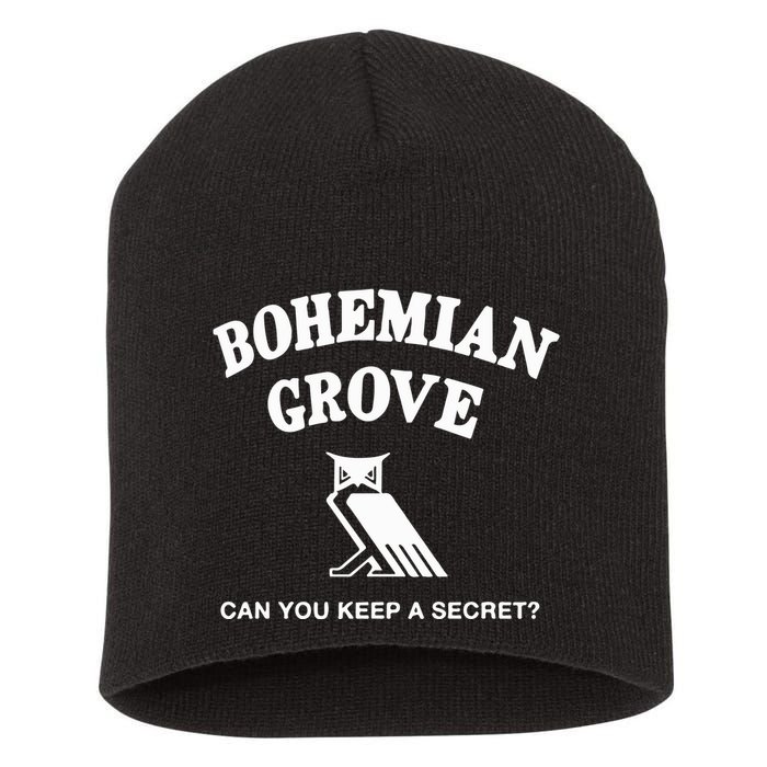 Bohemian Grove Can You Keep A Secret Short Acrylic Beanie
