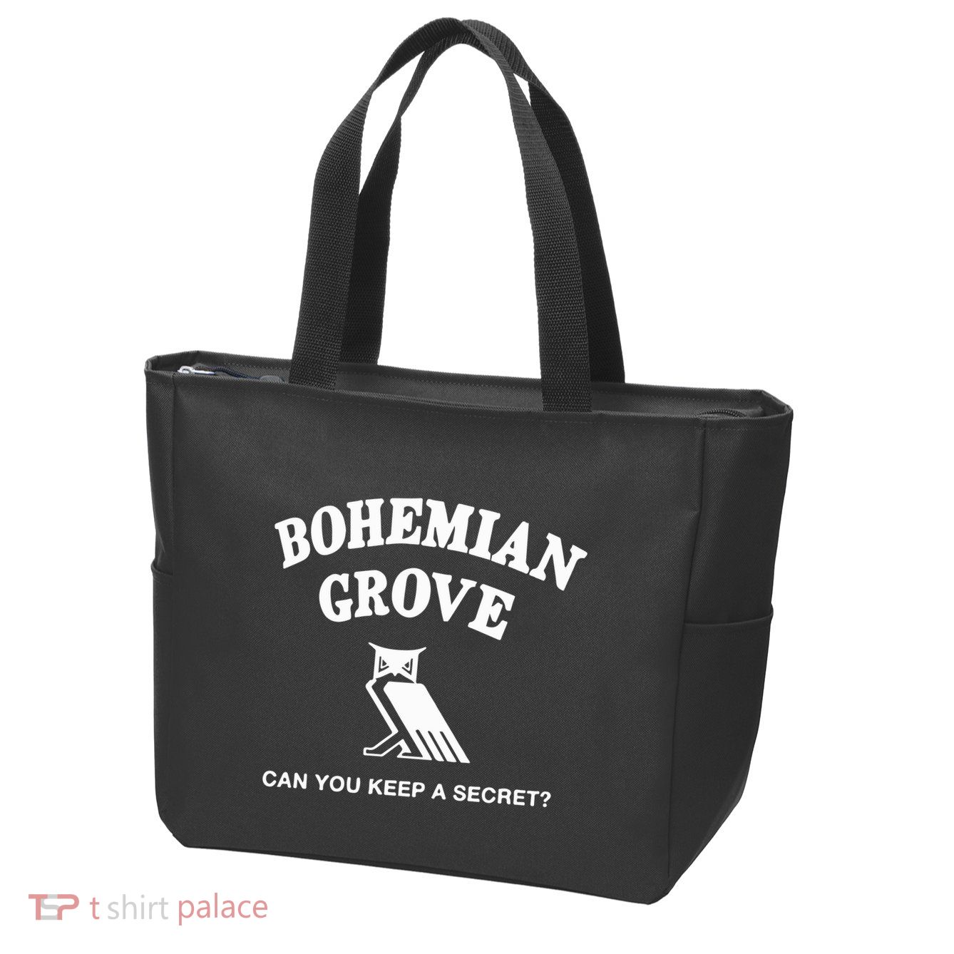 Bohemian Grove Can You Keep A Secret Zip Tote Bag