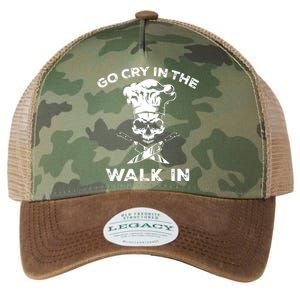 Best Go Cry In The Walk In Funny Chef For Men Women Legacy Tie Dye Trucker Hat