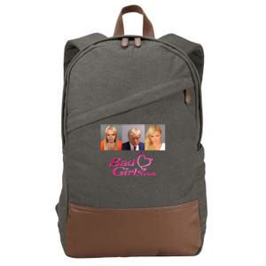 Bad Girls Club Trump 2024 Cotton Canvas Backpack