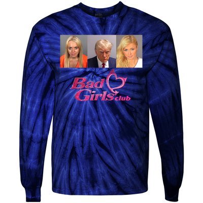 Bad Girls Club Trump 2024 Tie-Dye Long Sleeve Shirt