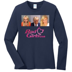 Bad Girls Club Trump 2024 Ladies Long Sleeve Shirt