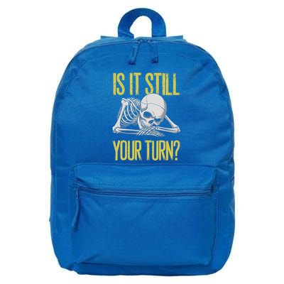 Board Game Card Is It Still Your Turn Game Nights 16 in Basic Backpack
