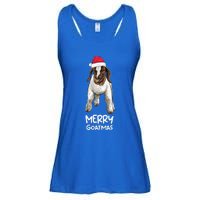 Boer goat Christmas Merry Goatmas Ladies Essential Flowy Tank