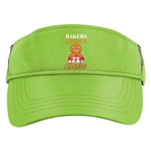 Baking Gingerbread Christmas Bakers Gonna Bake Cool Gift Adult Drive Performance Visor