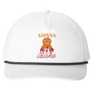 Baking Gingerbread Christmas Bakers Gonna Bake Cool Gift Snapback Five-Panel Rope Hat