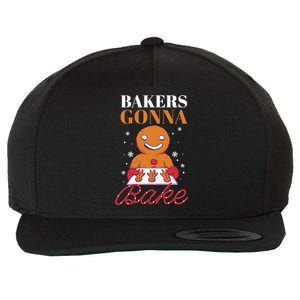 Baking Gingerbread Christmas Bakers Gonna Bake Cool Gift Wool Snapback Cap