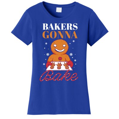 Baking Gingerbread Christmas Bakers Gonna Bake Cool Gift Women's T-Shirt