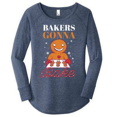 Baking Gingerbread Christmas Bakers Gonna Bake Cool Gift Women's Perfect Tri Tunic Long Sleeve Shirt