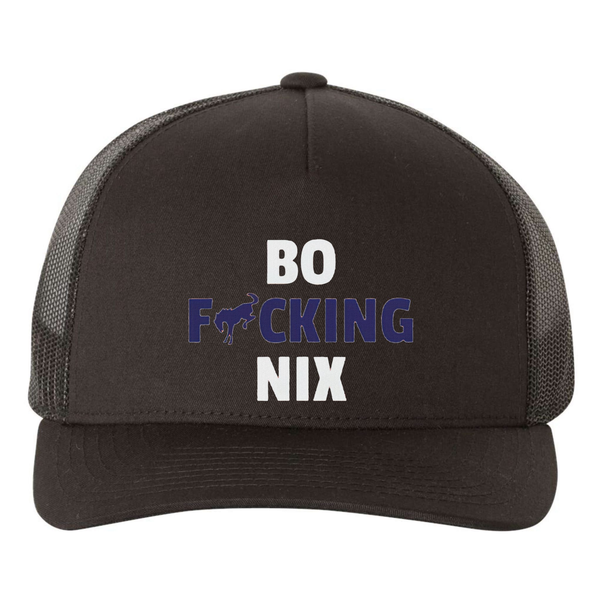Bo Graphic Custom Nix Vintage Denver Yupoong Adult 5-Panel Trucker Hat