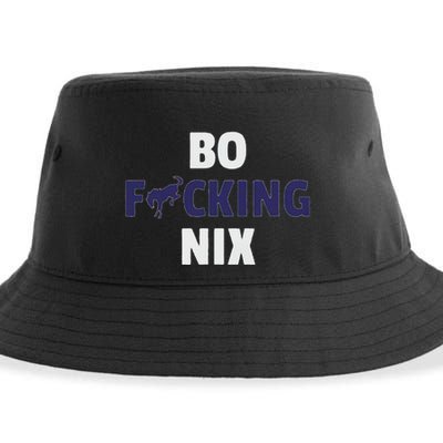 Bo Graphic Custom Nix Vintage Denver Sustainable Bucket Hat