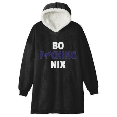 Bo Graphic Custom Nix Vintage Denver Hooded Wearable Blanket