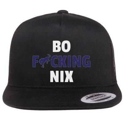 Bo Graphic Custom Nix Vintage Denver Flatbill Hat