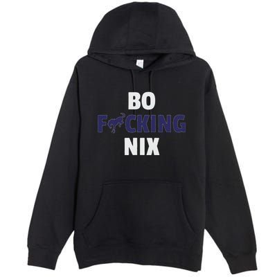 Bo Graphic Custom Nix Vintage Denver Premium Pullover Hoodie