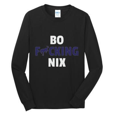 Bo Graphic Custom Nix Vintage Denver Tall Long Sleeve T-Shirt