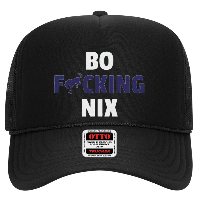 Bo Graphic Custom Nix Vintage Denver Trucker Hat