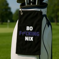 Bo Graphic Custom Nix Vintage Denver Golf Towel