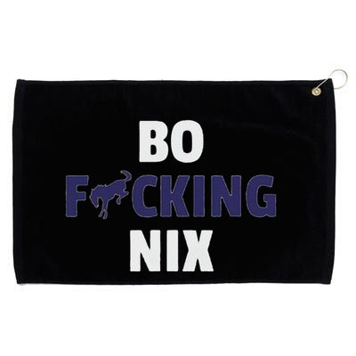 Bo Graphic Custom Nix Vintage Denver Grommeted Golf Towel