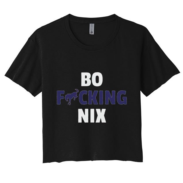 Bo Graphic Custom Nix Vintage Denver Crop Top