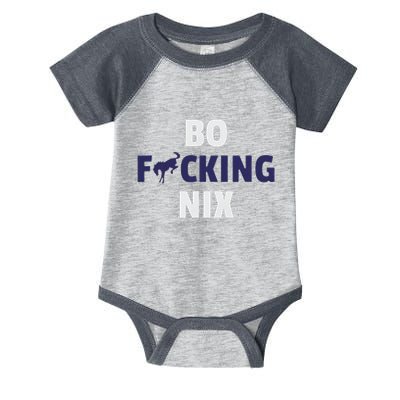 Bo Graphic Custom Nix Vintage Denver Infant Baby Jersey Bodysuit
