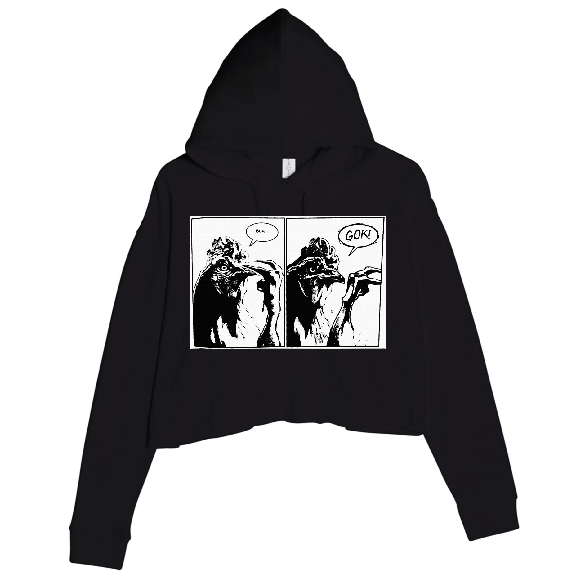 Buh Gok Chicken Crop Fleece Hoodie