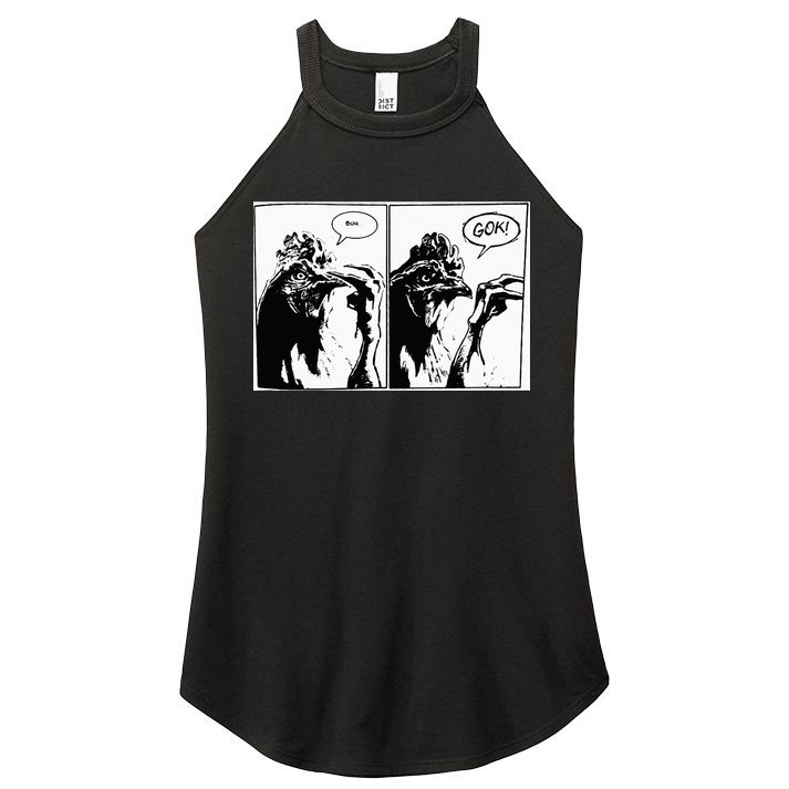 Buh Gok Chicken Women's Perfect Tri Rocker Tank