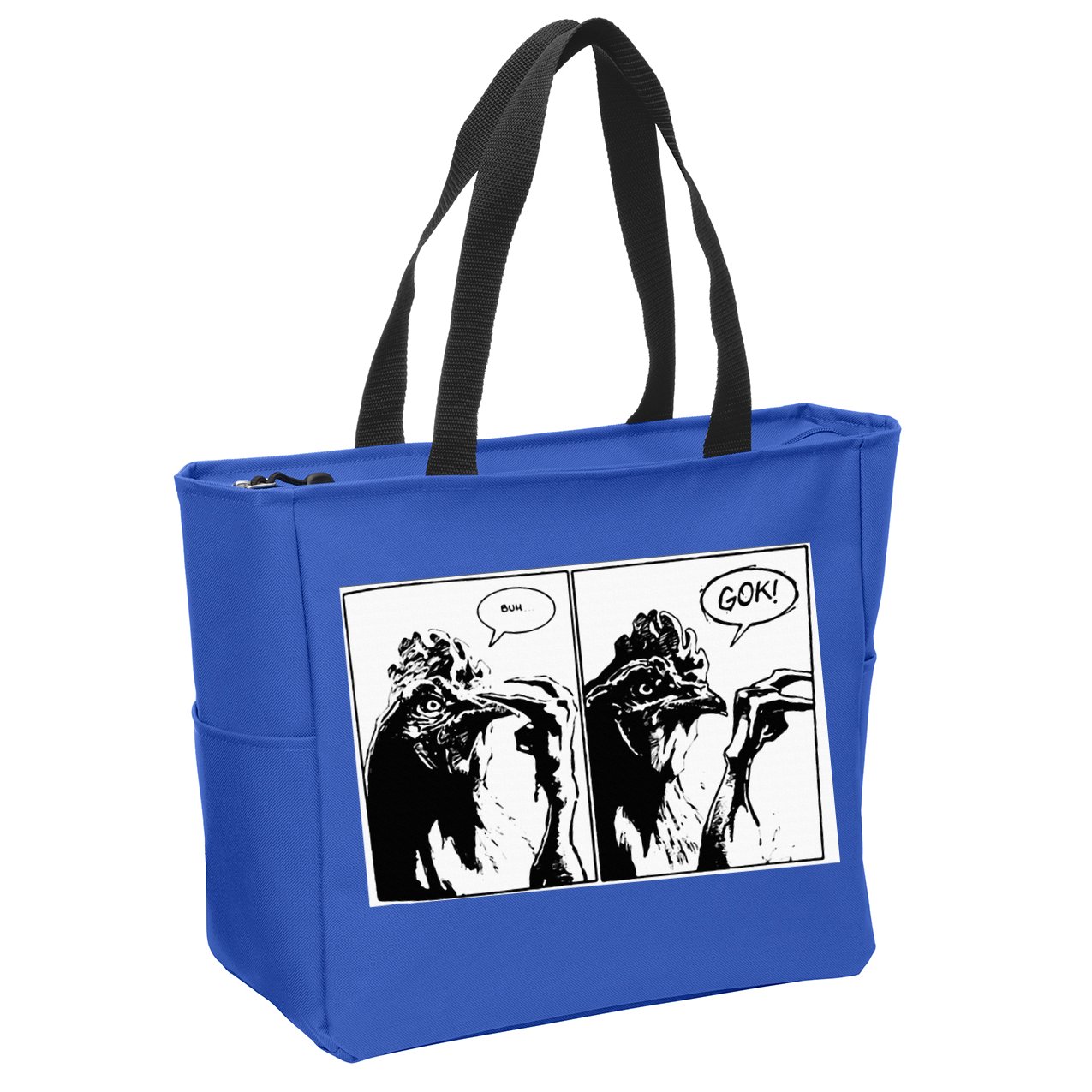 Buh Gok Chicken Zip Tote Bag