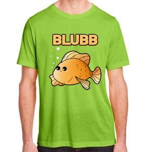 Blubb Goldfish Cute Fish Aquarium Fish Goldfish Adult ChromaSoft Performance T-Shirt