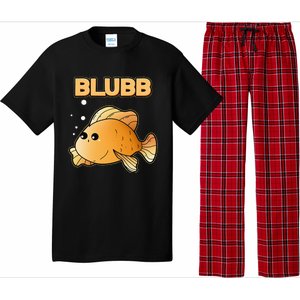 Blubb Goldfish Cute Fish Aquarium Fish Goldfish Pajama Set