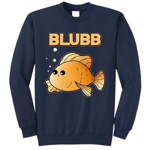 Blubb Goldfish Cute Fish Aquarium Fish Goldfish Sweatshirt