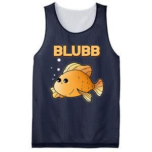 Blubb Goldfish Cute Fish Aquarium Fish Goldfish Mesh Reversible Basketball Jersey Tank