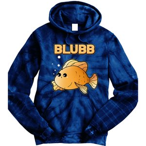 Blubb Goldfish Cute Fish Aquarium Fish Goldfish Tie Dye Hoodie