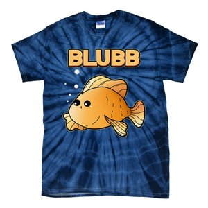 Blubb Goldfish Cute Fish Aquarium Fish Goldfish Tie-Dye T-Shirt