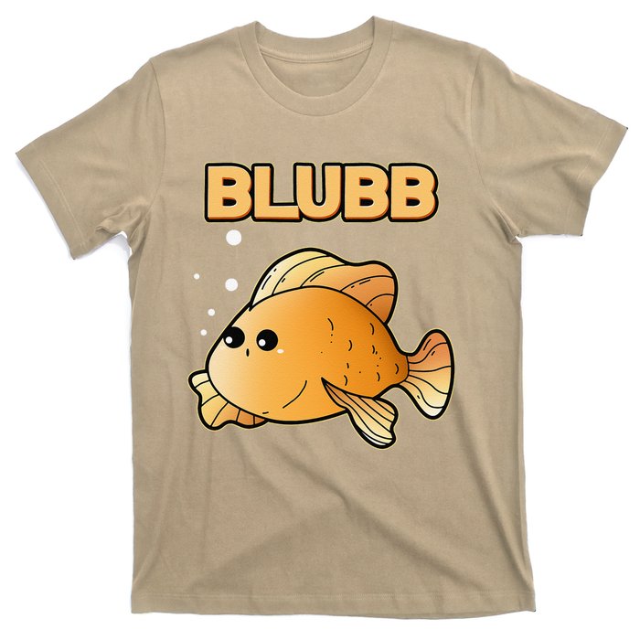 Blubb Goldfish Cute Fish Aquarium Fish Goldfish T-Shirt