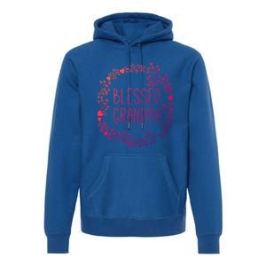 Blessed Grandma Christian Religious Funny Gift Best Grammy Ever Funny Gift Premium Hoodie