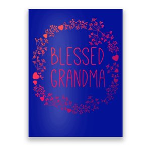 Blessed Grandma Christian Religious Funny Gift Best Grammy Ever Funny Gift Poster