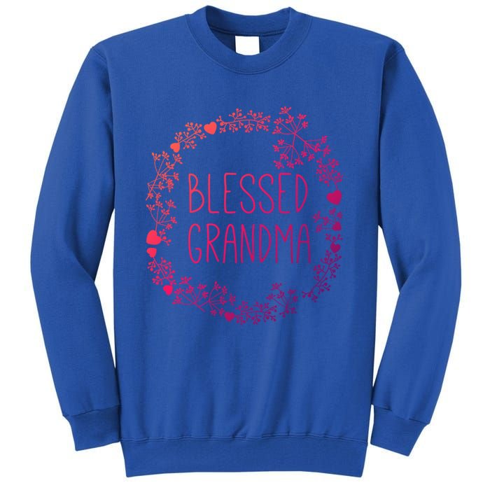 Blessed Grandma Christian Religious Funny Gift Best Grammy Ever Funny Gift Tall Sweatshirt