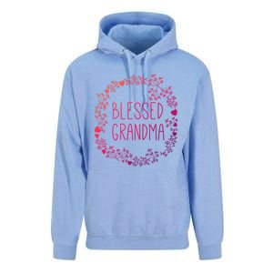 Blessed Grandma Christian Religious Funny Gift Best Grammy Ever Funny Gift Unisex Surf Hoodie